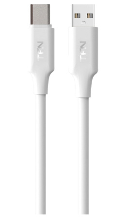 Кабель USB Type-C (m) - USB(m) TFN, 1м, белый (TFN-CUSBCUSB1MWH)