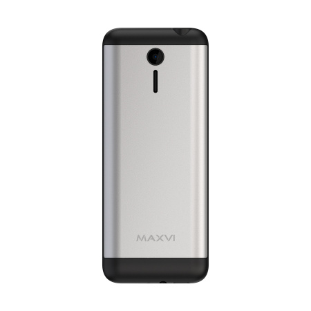 Сотовый Maxvi X10i Metallic silver 2sim/2.8"/320*240/microSD/0.3МП/Bt/1600мАч/моноблок