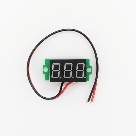модуль DC 0..100в, цифровой вольтметр, зеленый, 0.36"