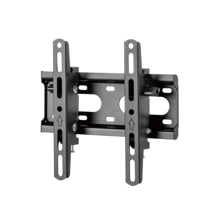 Кронштейн ITECHmount PLT-220 черный настенный,для тв,23-43",до 45кг,от стены 53мм,с функцией наклона ＋12°～-12°,VESA: 5x75, 100x100, 100x150,150x100, 1