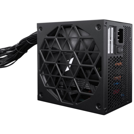 Блок питания 550Вт 1STPLAYER ACK 550W (APFC,140мм,2PCI-E,6SATA,80+)[HA-550AC1]