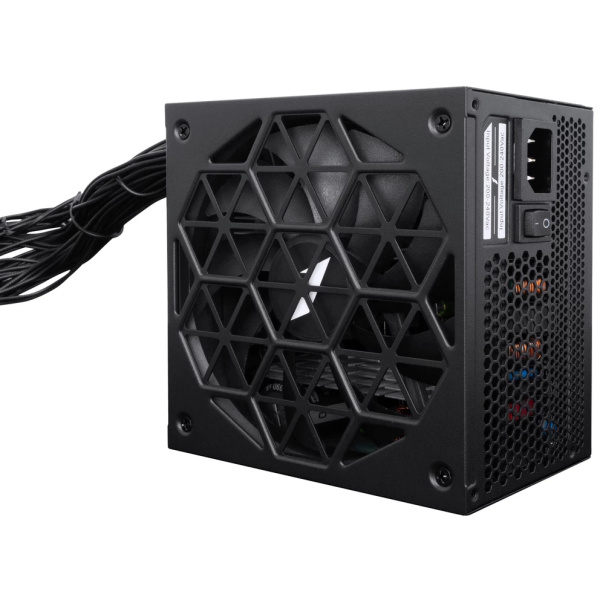 Блок питания 550Вт 1STPLAYER ACK 550W (APFC,140мм,2PCI-E,6SATA,80+)[HA-550AC1]