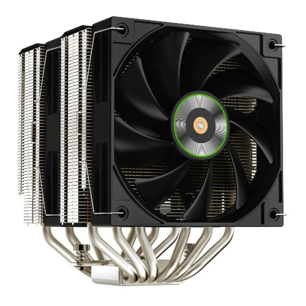 Кулер S115х/1200/1700/1851/AMx XASTRA AX620 (270W/2*120mm/800-1850rpm/ARGB/6 тепл.трубок/медное основание)[AX620-YYNFMX-GL]