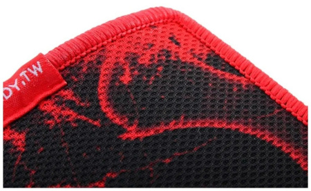 Игровой коврик A4Tech Bloody B-080 тканевый (430х350х4) Black/Red