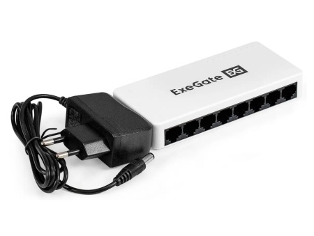 Коммутатор ExeGate EDES-1008C 8-port 10\100_Mbps  