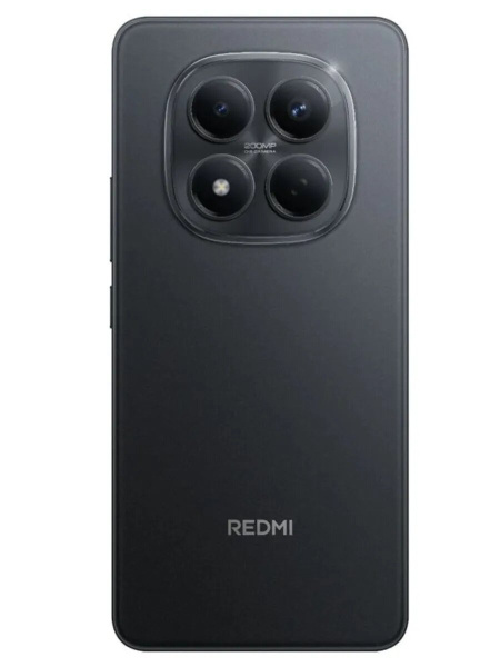 Смартфон Xiaomi Redmi Note 15 Pro 8Гб 256Гб Black 6.77", AMOLED, 2392*1080, 2*2.2+6*2Ггц, 200+8МП, 32Мп, 4G, NFC, 6500 мАч, And 15