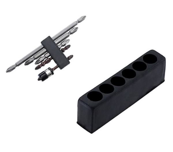 Органайзер для бит под 1/4HEX, на  6 бит, черный