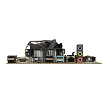 Мат.плата S1151 с процессором i5-6600 и кулером BaseTech H110M-K (mATX,2DDR4,M.2,3SATA,VGA,HDMI,PC2666)[BT-H110M-K-6600]