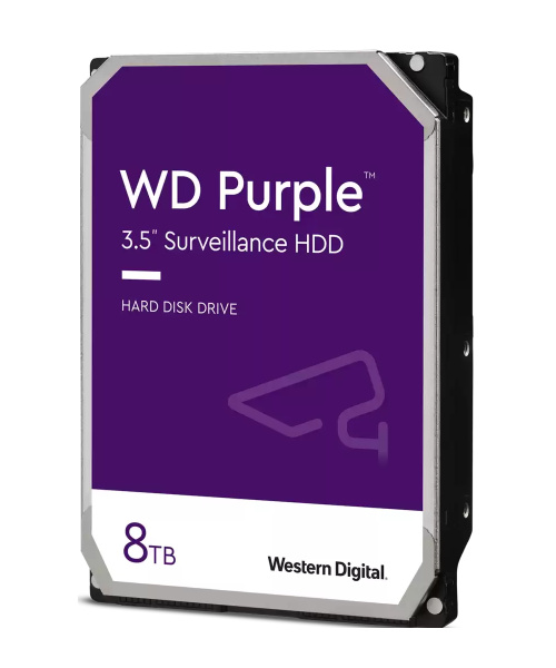 Жесткий диск HDD 8,0Tb WD WD85PURZ Purple,5640rpm,256Mb