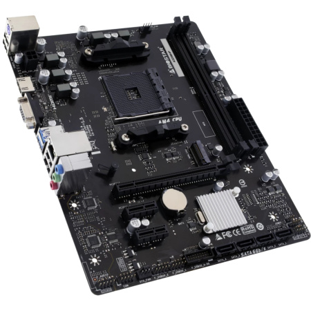 Мат.плата SocAM4 AMD A520 Biostar A520MHP (mATX,2DDR4,M.2,PCI-E16,2PCI-E,VGA,HDMI,PC4266+(OC))