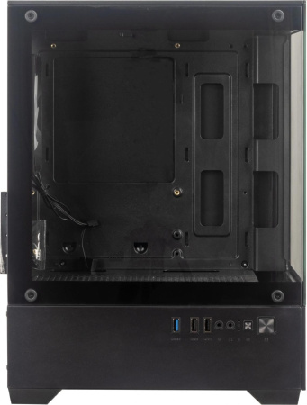 Корпус Accord ACC-ZCU2B черный без БП mATX 4x120mm 2xUSB2.0 1xUSB3.0 audio bott PSU