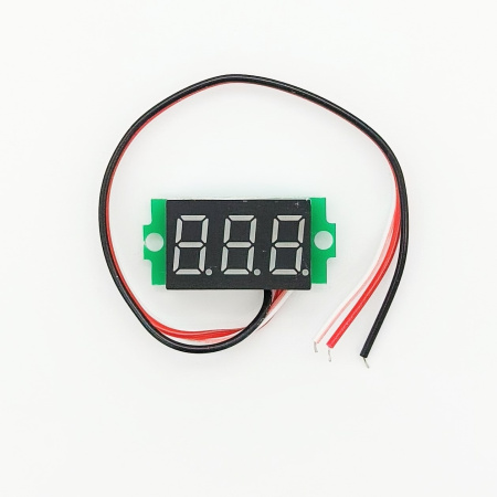 модуль DC 0..100в, цифровой вольтметр, синий, 0.36"