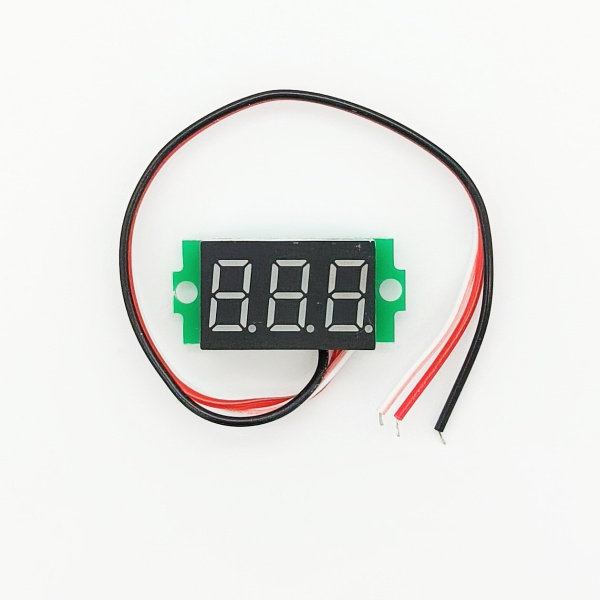 модуль DC 0..100в, цифровой вольтметр, синий, 0.36"