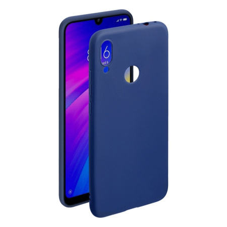 Накладка для Xiaomi Redmi 7 Deppa Gel Color Case синяя (87144)