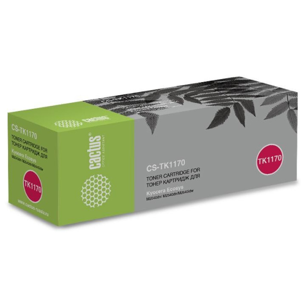 Картридж_лазерный Cactus CS-TK1170 (TK-1170) для Kyocera Ecosys M2040dn/ M2540dn/M2640idw черный (7200 стр