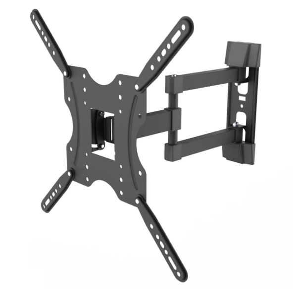 Кронштейн ITECHmount LCD544 черный настенный,для тв,13-55",до 30кг,от стены 65-420 мм,с выносом, с функцией наклона -14°~ +5°,и поворота -90° ~ +90° V