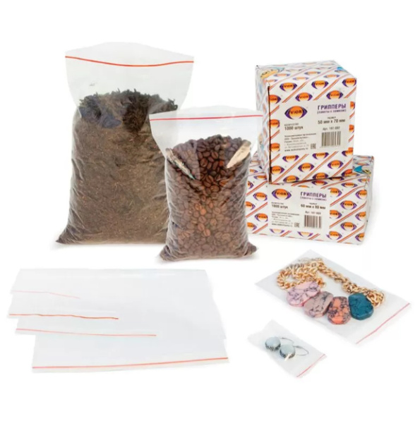 Пакет с замком Aviora 80х180мм 35,9мкм