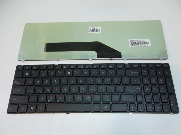 Клавиатура Asus F52, K50, K51, K60, K61, K62, K70, K72, P50 чёрный