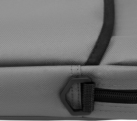 Сумка_для_ноутбука 17" Digma W-211 серый полиэстер (W211GBK)