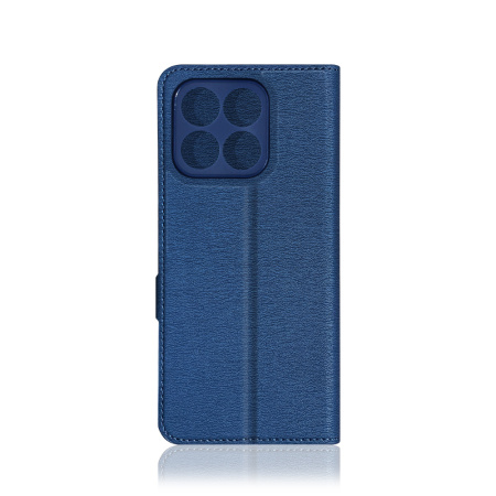 Чехол-книжка для Honor X8a DF hwFlip-116 (blue)