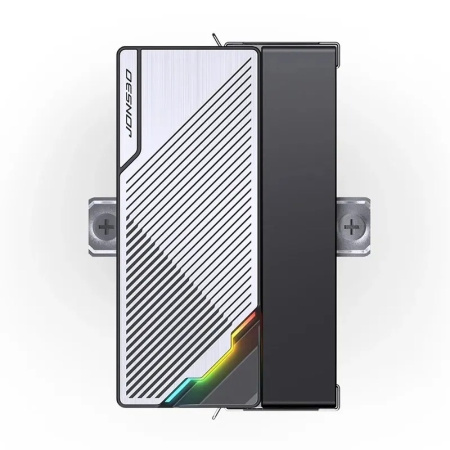 Кулер S115х/1200/1700/1851/AMx Jonsbo CA40 Black (225W/120mm/800-1800rpm/ARGB/4 тепл.трубки/черный)