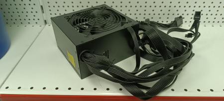 Распродажа! Блок питания 600Вт 1STPLAYER BLACK.SIR 600W (APFC,120мм,2PCI,5SATA,80+)[SR-600W](восстановлен)