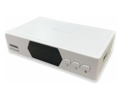 Цифровая приставка DVB-T2 Cadena CDT-2214SB HDMI 1080p/TimeShift/ТВгид/запись