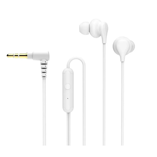 Гарнитура Perfeo KNOB внутриканальные, белый (PF_C3210)