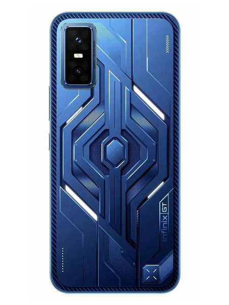 Смартфон INFINIX GT 30 8Гб 256Гб Cyber Blue 6.78", AMOLED, 2720*1224, 4*2.1+4*2.6ГГц, 64+8Мп, 13Мп, 5G, NFC, 5500мАч, And 15