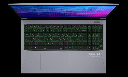 Ноутбук CyberLine C150i-003 15.6"(1920x1080 IPS (матовый, 144Hz) )/Intel Core i5 12600H(2.7Ghz)/16384Mb/512PCISSDGb/noDVD/Ext:nVidia GeForce RTX4060(8192Mb)/Cam/BT/WiFi/52.6WHr/war 1y/2.1kg/Titan/noOS + не МПТ