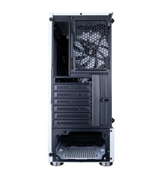 Корпус ATX Б_БП 1STPLAYER DK D4 WHITE (USB, Audio, 4x120mm LED, белый)[D4-WH-4G6]