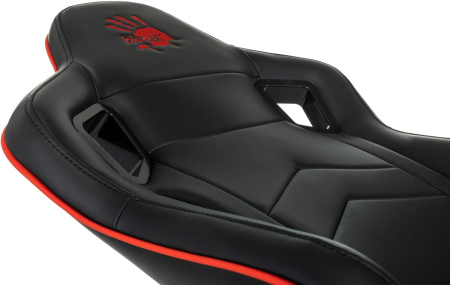 Кресло игровое A4Tech Bloody GC-840 черный сиденье черный экокожа с подголов. крестов. металл черный пластик черный (комплект 1шт)