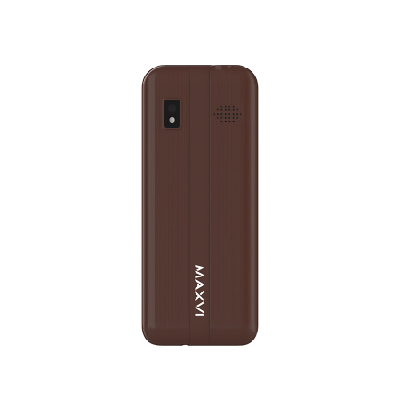 Сотовый Maxvi K21 Сhocolate 2sim/2.4"/320*240/microSD/0.5МП/Bt/1400мАч/моноблок