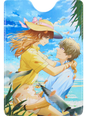 Обложка для проездного билета Миленд "Анимэ любовь" (ОП-1281)