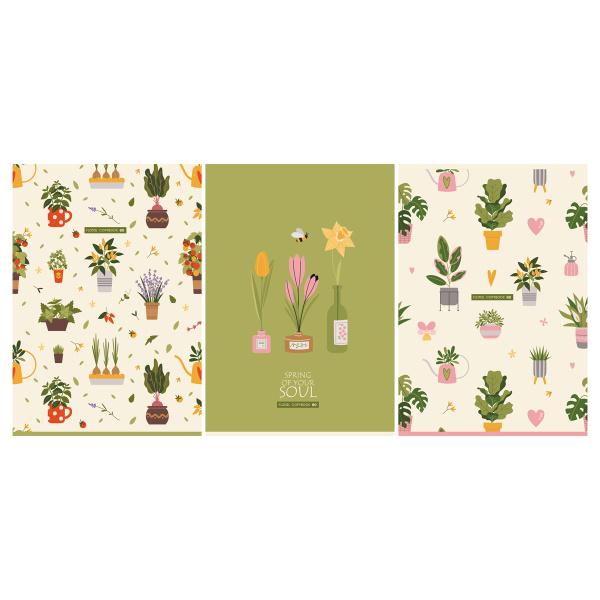 Тетрадь А4 80л. кл. "Весна" BG Т4ск80 60324