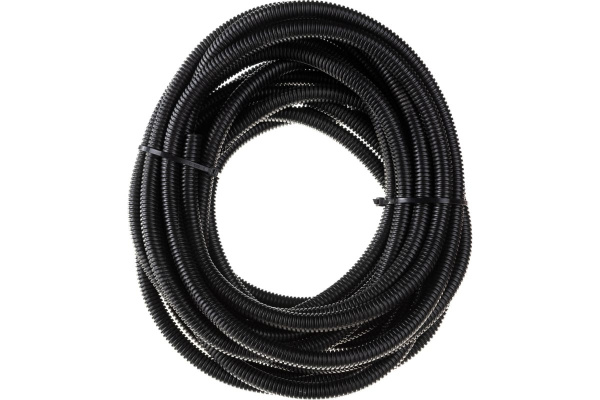 Труба гофрированная  D9.8мм/ПП, разрезная, упак. 10м, Rexant 15-1010