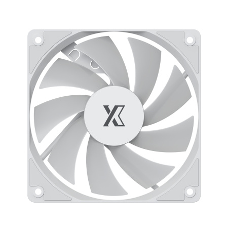 Кулер в корпус 120х120х25 XASTRA FC120W ARGB White reverse (600-1500prm/4pin/PWM/57CFM/26дБ/ARGB) box [FC120-1WA-SRX-GL]