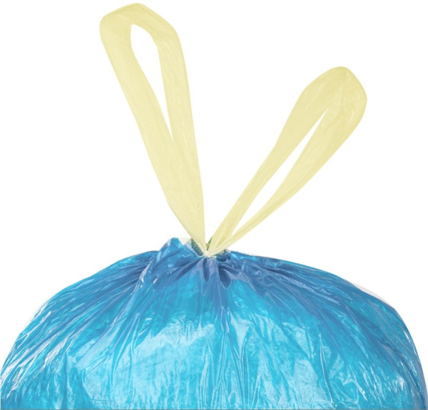 Мешки для мусора 60л. 20шт. "Лайма" 12мкм, с завязками (601397)