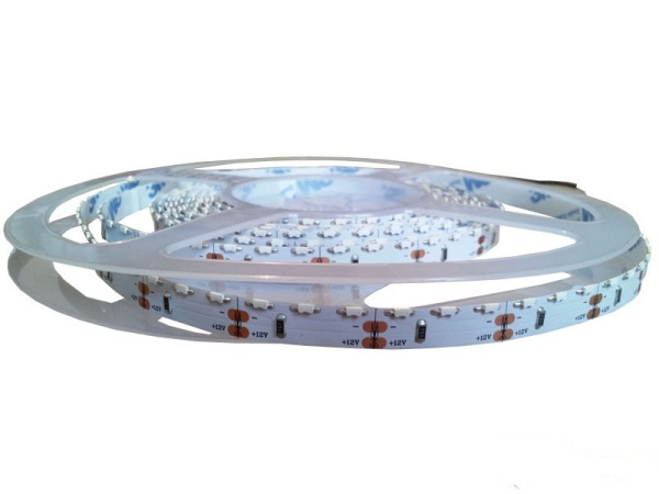 лента светодиодная торцевая 12в, 335, 120шт/м, 9.6вт/м, красный, IP68