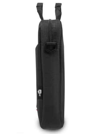 Сумка_для_ноутбука 15.6" PC_PET HQ Classic черный/красный полиэстер (PCP-1001RD)