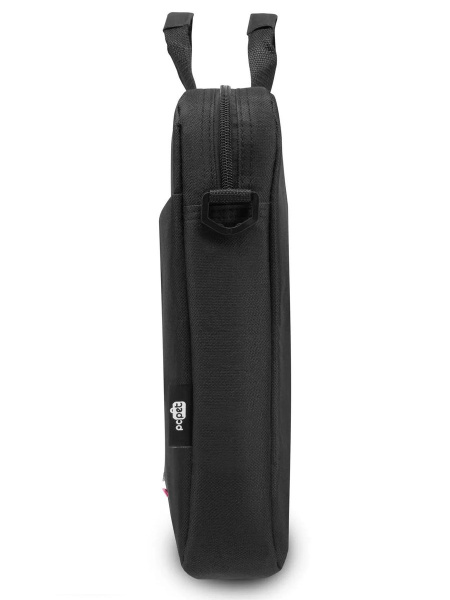 Сумка_для_ноутбука 15.6" PC_PET HQ Classic черный/красный полиэстер (PCP-1001RD)