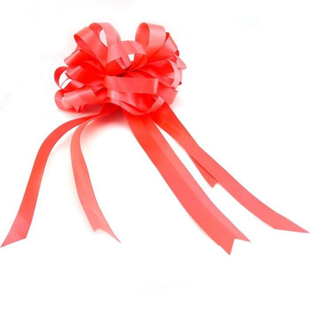 Бант-шар 7см Пастель "Комбо" Красный с алым 5 шт. (1705072)