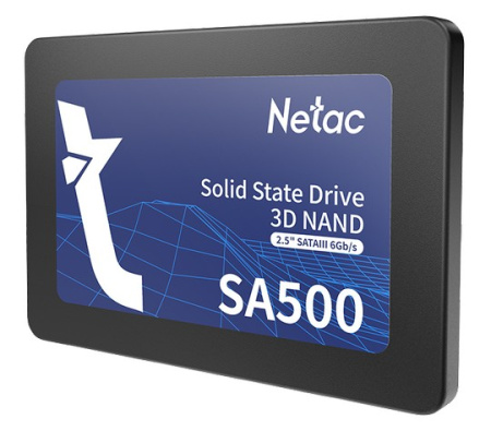 SSD-накопитель 120Гб Netac SA500 [NT01SA500-120-S3X](3D NAND, 500/400 Мб/с)