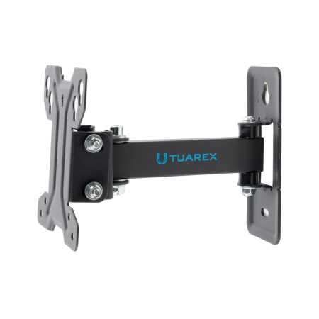 Кронштейн Tuarex ALTA-108 черный настенный,10-27",до 20кг,нак. +5° -15°,от ст. 60-185мм