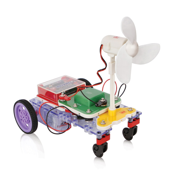 Конструктор "Знаток" Радиоуправляемая машинка "ВЕТЕРОК"