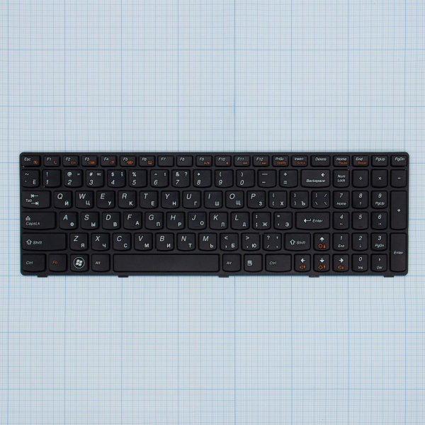 Клавиатура Lenovo IdeaPad G580, G585, G780, Z580, Z580A, Z585, Z780, V580 чёрный