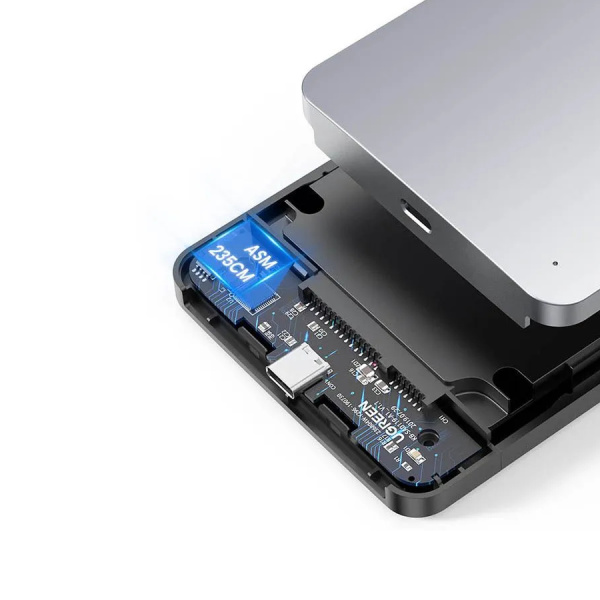 Внешний бокс для HDD 2.5" SATA UGREEN CM300 (70499) серый