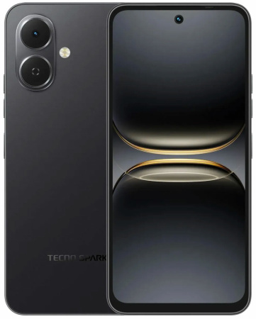 Смартфон Tecno Spark Go 2 3Гб 64Гб INK BLACK 6.67", IPS, 1600*720, 2*1.8+6*1.6ГГц, 13Мп, 8Мп, 4G, 5000мАч, And 15