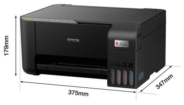 МФУ Струйный Цветной A4 Epson EcoTank L3250 33 стр/м USB  СНПЧ