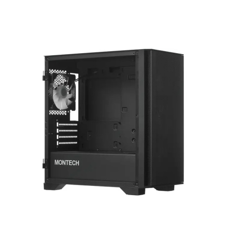 Корпус mATX Б_БП Montech AIR 100 ARGB Black (USB, Audio,TG, 4x120mm ARGB HUB, черный)[AIR100AB]
